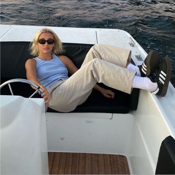 NWT Adidas Samba Classic Sneakers Black Brown Gum Sole Size Men 6.5/Women 7.5 - Picture 4 of 13